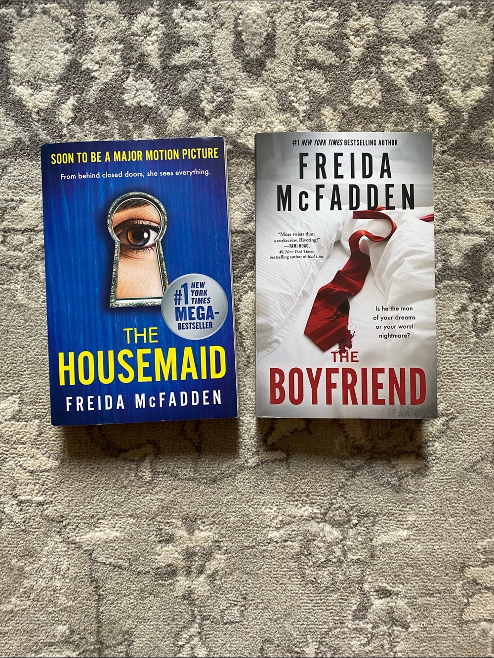 The Housemaid The Boyfriend paperback by Freida McFadden